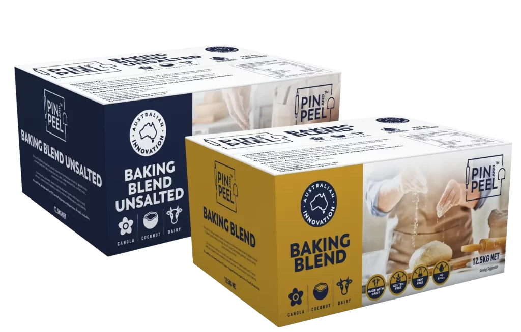 Two boxes of baking unblended.